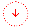 red down arrow